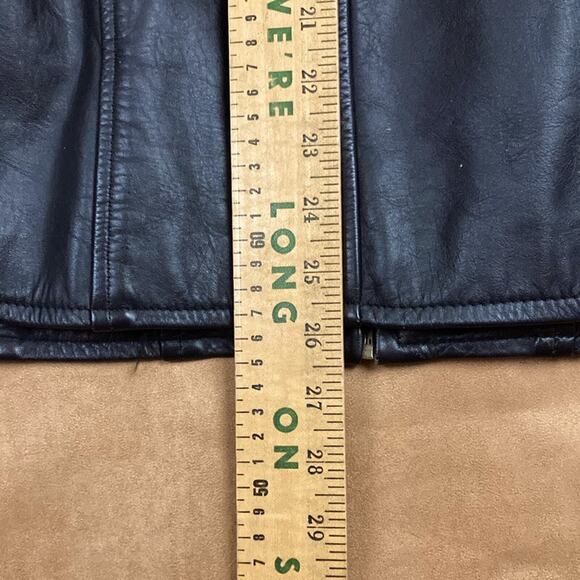 Z1R Women’s Motorcycle Leather Belted Jacket Full Zip Size 14 - Picture 12 of 12